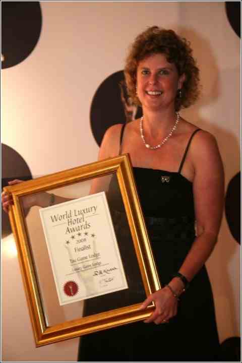 World Luxury Hotel Award 2008 Cape Town Representative Tracy-Lee Hardy
