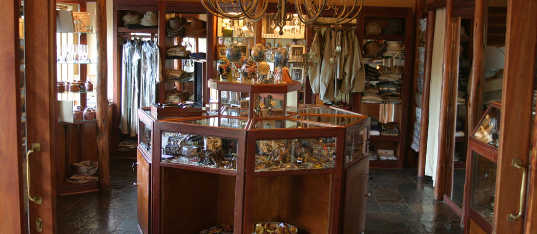Curio Shop at Tau, a South African